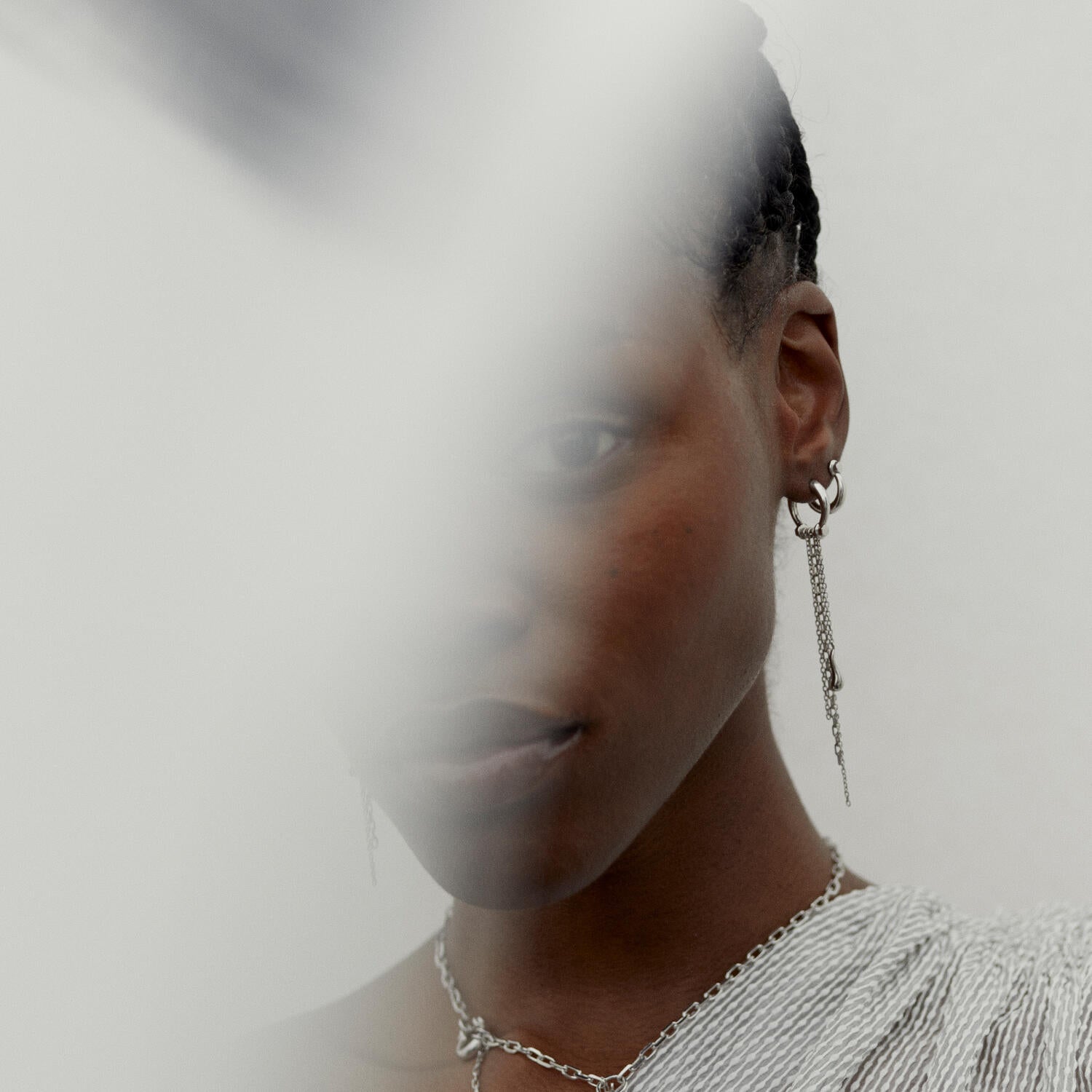 Malik 8 Huggie ørering - forgyldt